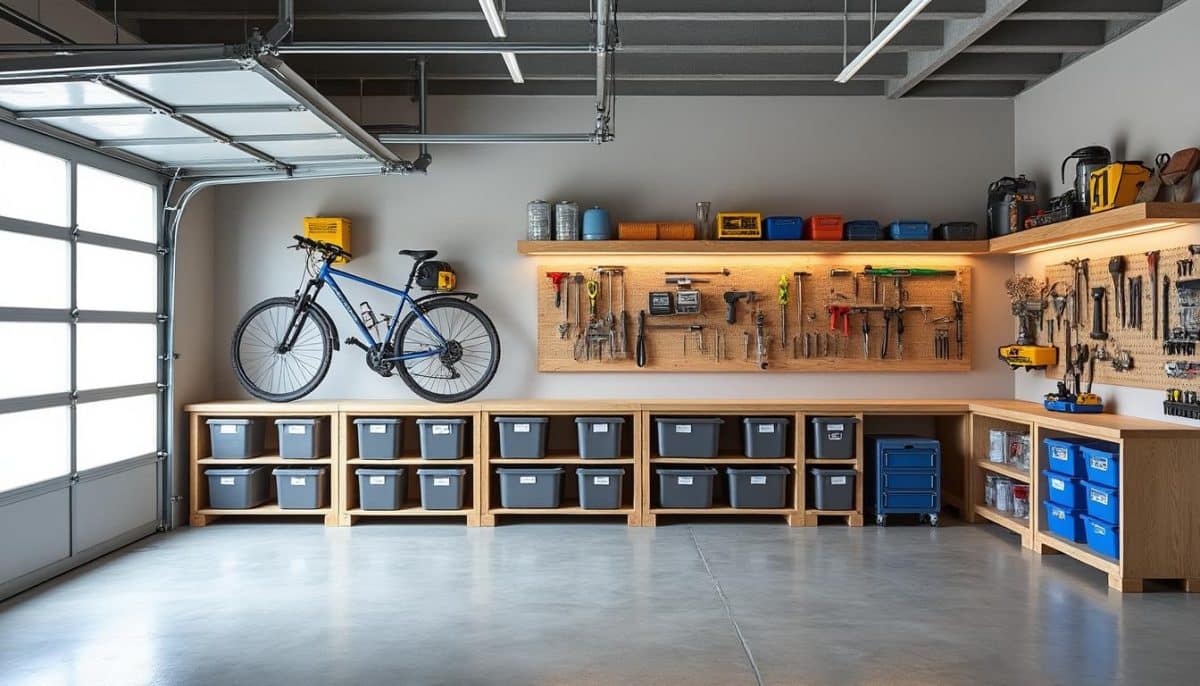 discover 8 easy and budget-friendly diy garage storage ideas that help you organize your space without spending a fortune. perfect for any garage makeover!