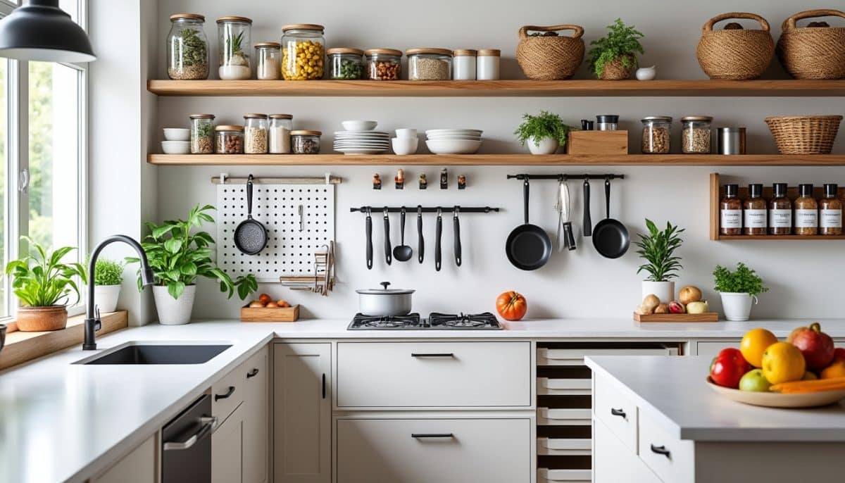 discover 8 simple and creative kitchen storage projects perfect for small homes. maximize your space and keep your kitchen organized with these easy diy ideas.