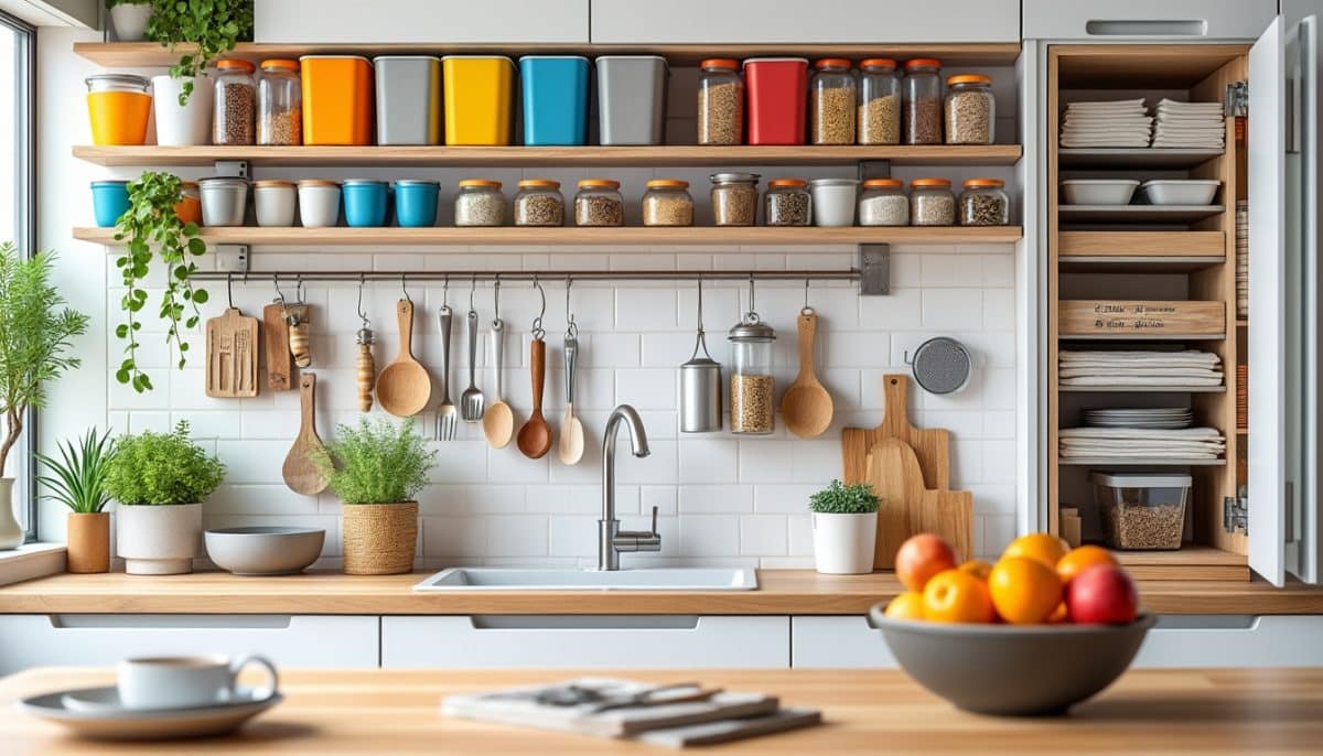 discover 9 effective small kitchen organization ideas that keep your space tidy and functional every single day. make the most of your kitchen with these practical, easy-to-follow tips.