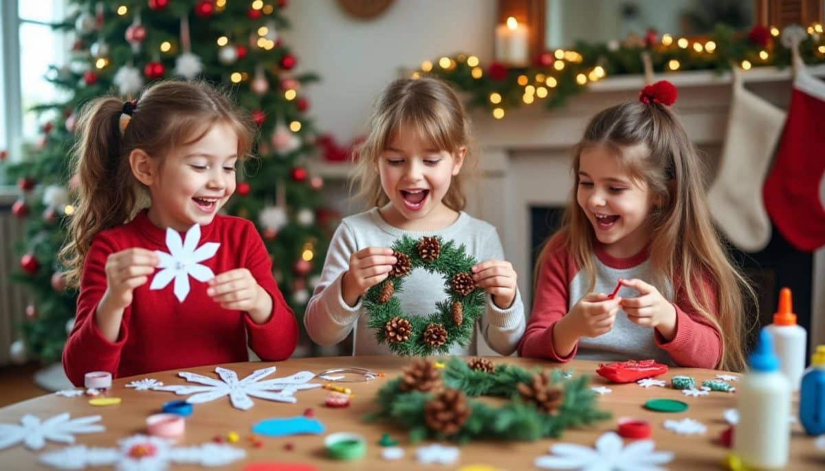 discover 6 fun and easy christmas kids crafts that will keep little ones entertained and creative all season long! perfect projects for holiday family bonding and festive memories.