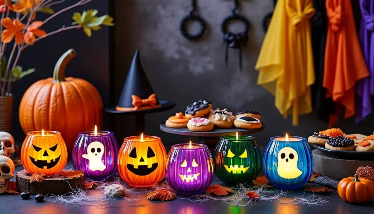 add a festive touch to your halloween décor with our colored glass halloween votive holders. perfect for creating a spooky ambiance, these vibrant candle holders are ideal for parties, home displays, and seasonal celebrations.