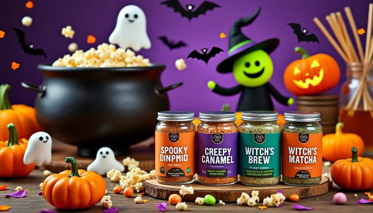 discover a variety of creative halloween popcorn seasonings to spice up your spooky movie nights. try these fun and easy flavor ideas for a festive treat everyone will love!