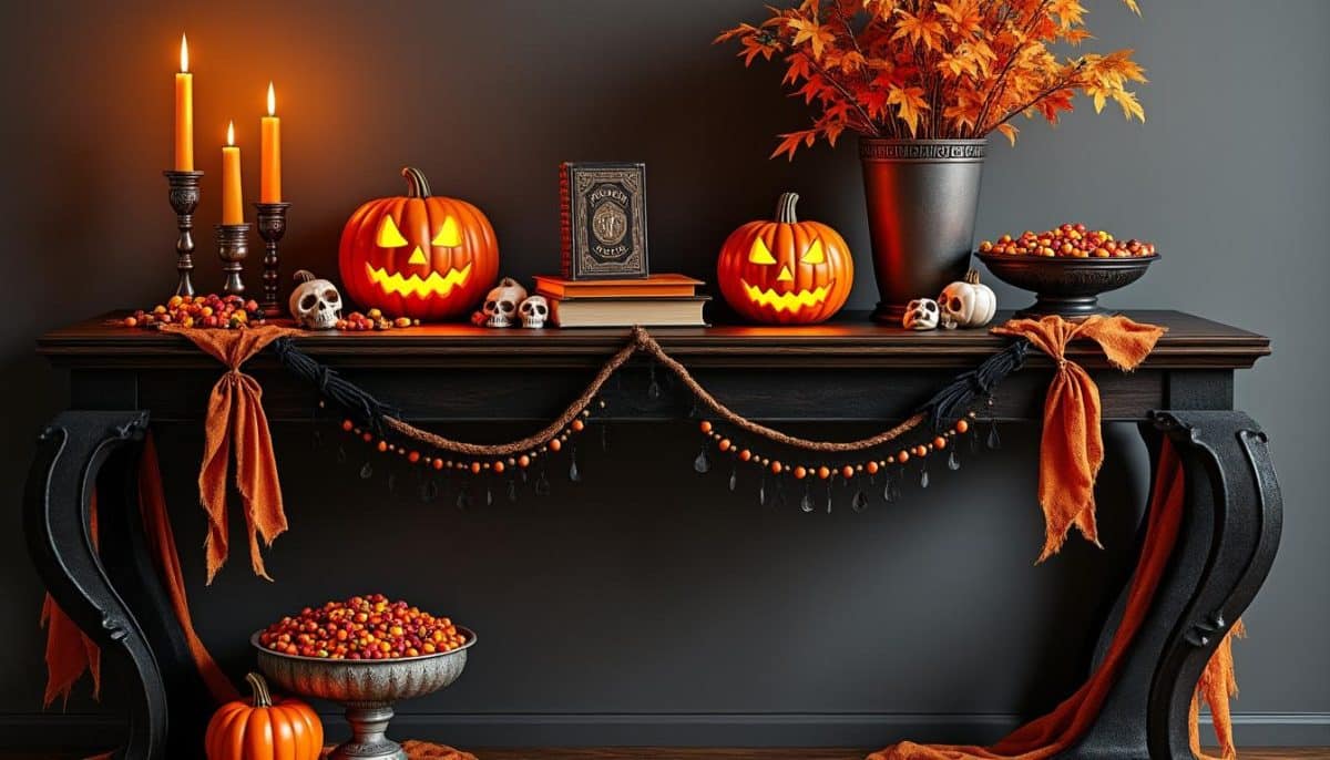 discover stylish decorative halloween console tables to elevate your festive décor. explore unique designs perfect for entryways and living spaces this halloween season.