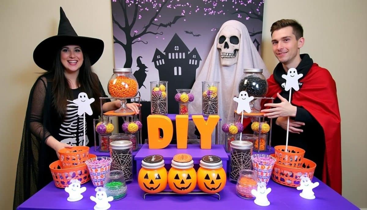 discover creative tips and tricks for organizing your own diy halloween candy bar. perfect for parties and spooky gatherings, this guide will help you set up a fun, festive, and well-arranged treat station everyone will love!
