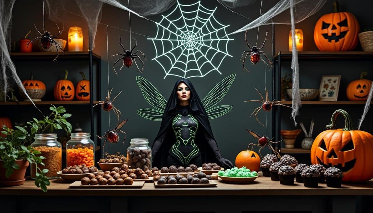 discover realistic fake halloween insects, flies, roaches, and spiders to add spooky fun to your party décor or pranks. perfect for halloween decorations or scary tricks!