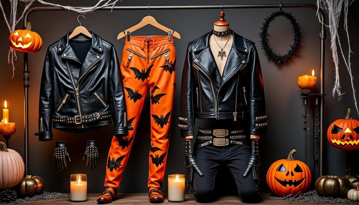 discover stylish faux leather halloween jackets, pants, and accessories to complete your costume look. shop affordable, high-quality pieces for a standout halloween outfit.