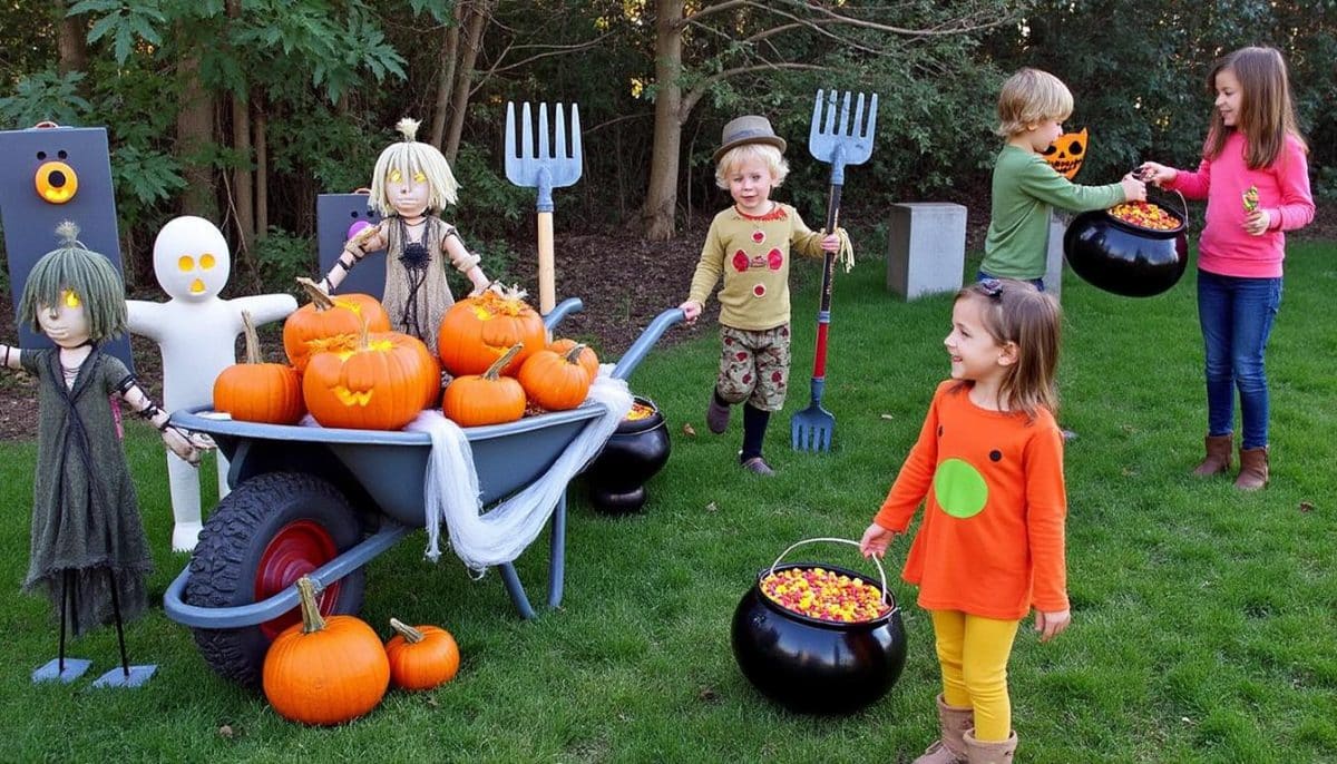 discover creative halloween yard decorations using garden tools. transform your outdoor space with spooky diy ideas for a festive and unique halloween display.