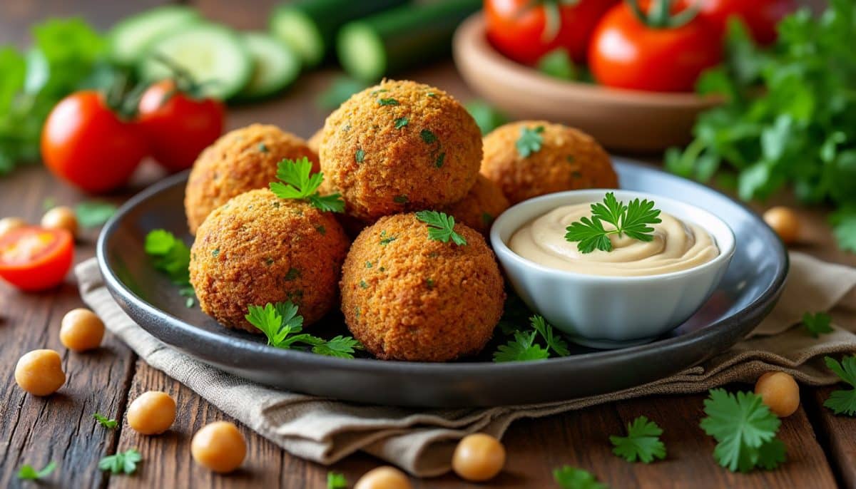discover crispy and delicious gluten-free falafel made easily in your air fryer. enjoy this healthy mediterranean recipe that's perfect for snacks, meals, or appetizers—all without the gluten!