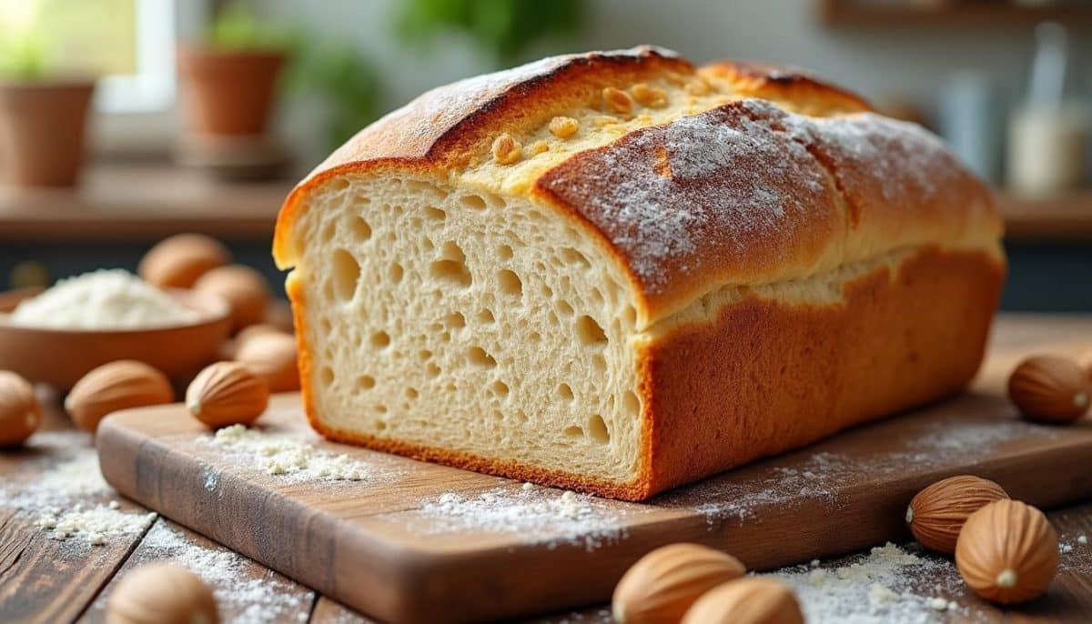 enjoy a delicious gluten-free bread made with brazil nut flour, packed with flavor and naturally high in selenium for a nutritious boost. perfect for healthy diets and those seeking gluten-free alternatives.