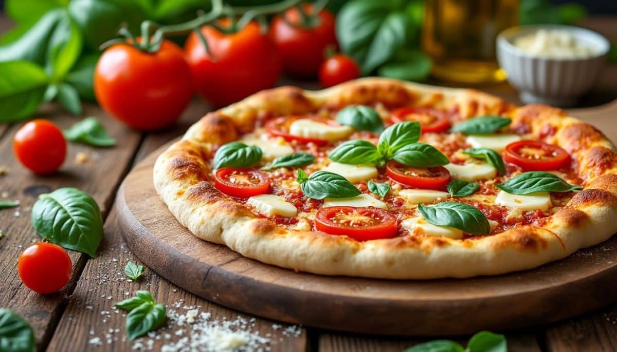 discover a delicious gluten-free cauliflower flour pizza base that's low in carbs and perfect for healthy eating. enjoy a crispy, flavorful crust ideal for your favorite toppings!