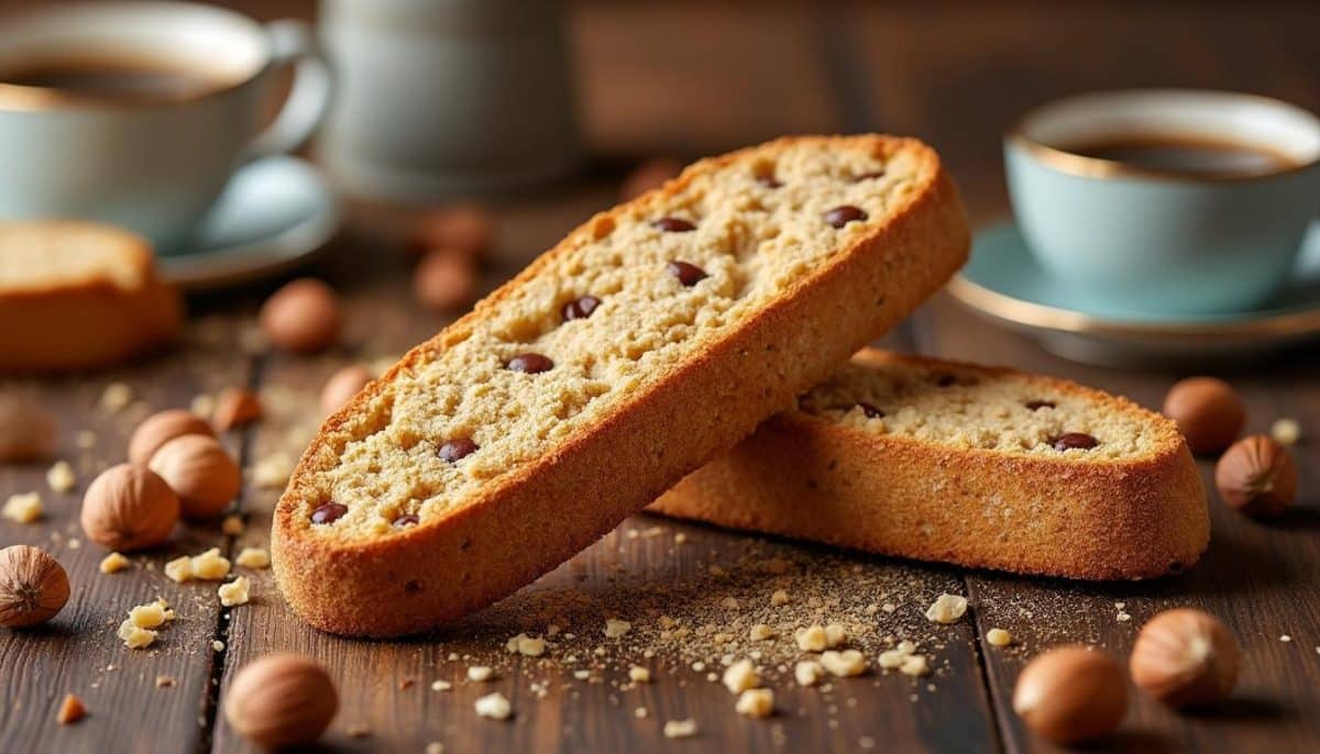 discover twice-baked perfection with our gluten-free hazelnut flour biscotti. delightfully crunchy, nutty, and perfect for dipping, these treats are made for health-conscious cookie lovers.