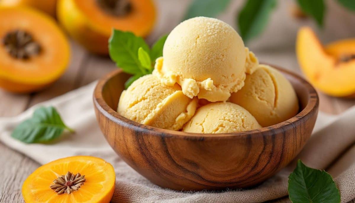 discover our gluten-free lucuma powder ice cream base, made with the peruvian superfruit lucuma. enjoy a creamy, naturally sweet, and nutritious dessert perfect for healthy, gluten-free treats.