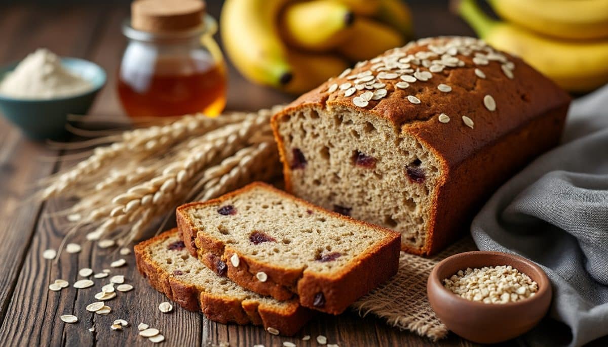 discover a delicious gluten-free oat flour banana bread recipe that's naturally sweetened and perfect for healthy snacking or breakfast. easy, wholesome, and full of flavor!