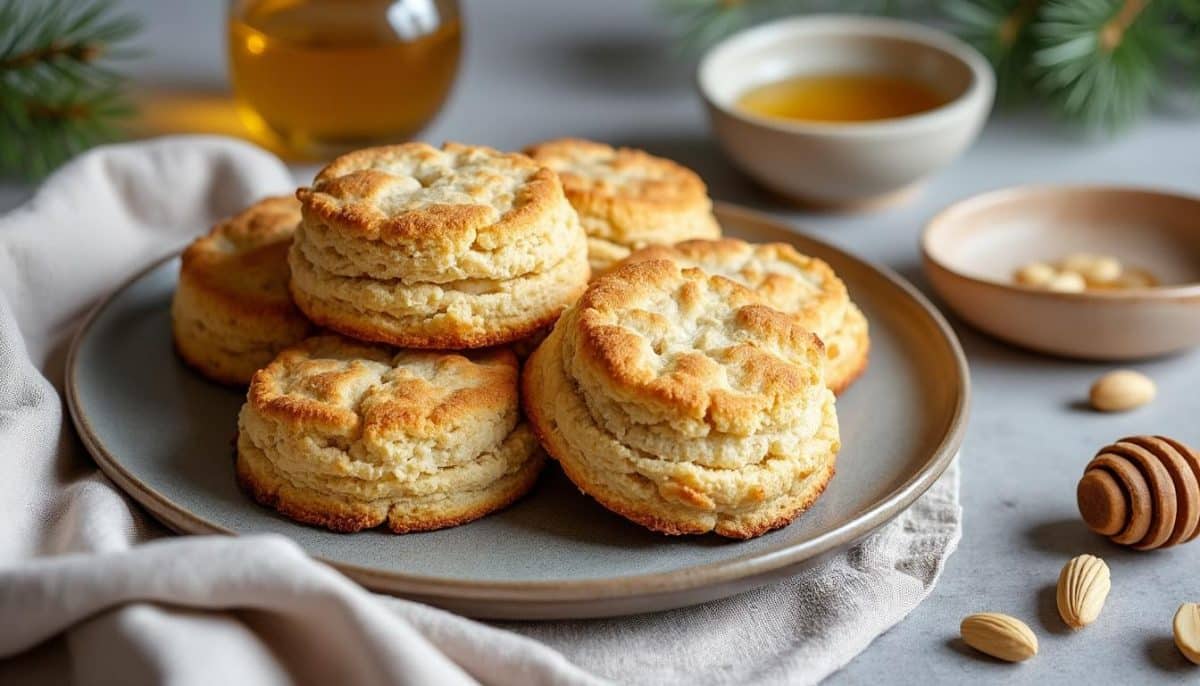 discover delicate gluten-free biscuits made with nutritious pine nut flour—a perfect tree nut treat for those seeking a wholesome and delicious alternative, naturally gluten-free and full of flavor.