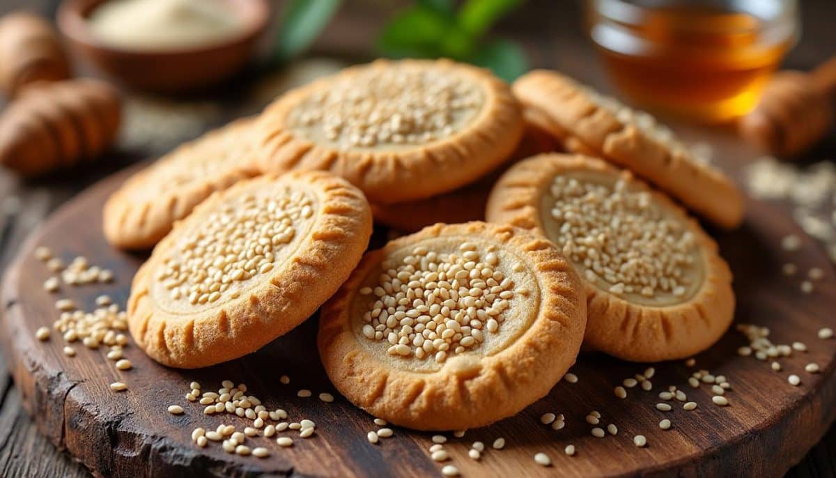 discover delicious gluten-free sesame flour tahini cookies with a middle eastern twist. enjoy a healthy, flavorful treat perfect for any occasion!