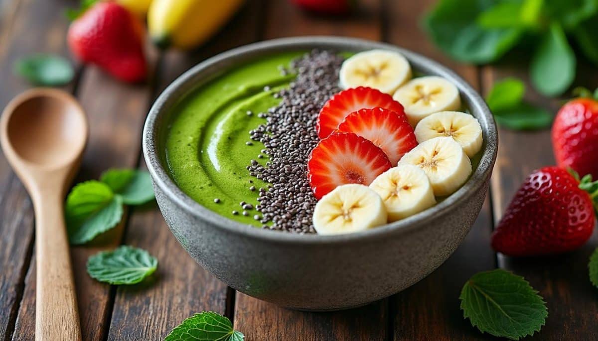 discover the power of gluten-free spirulina flour in our green smoothie bowls. packed with superfoods, these bowls offer a delicious, nutritious boost to your morning routine.