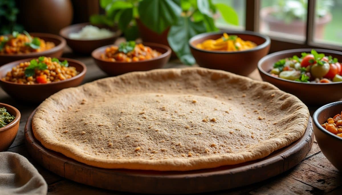 discover authentic ethiopian sourdough bread with our easy gluten-free teff flour injera recipe. perfect for healthy, flavorful, and traditional meals.