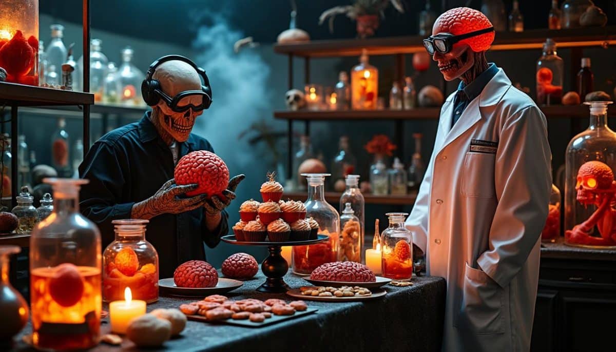 spook up your space with halloween brains and organs scientific decor! perfect for parties and classrooms, these realistic props add a creepy, educational twist to your halloween celebrations.