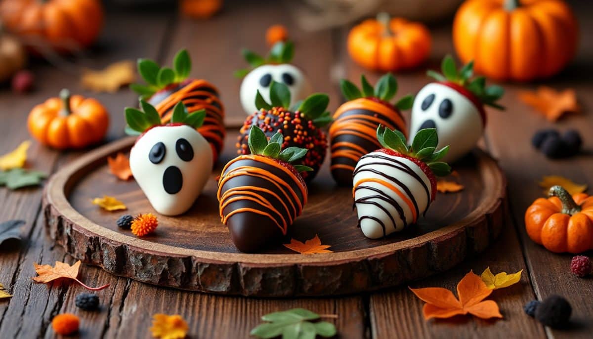 discover halloween chocolate covered strawberries that are almost too beautiful to eat! perfect for spooky parties, these tasty treats combine festive decorations with delicious flavors everyone will love.