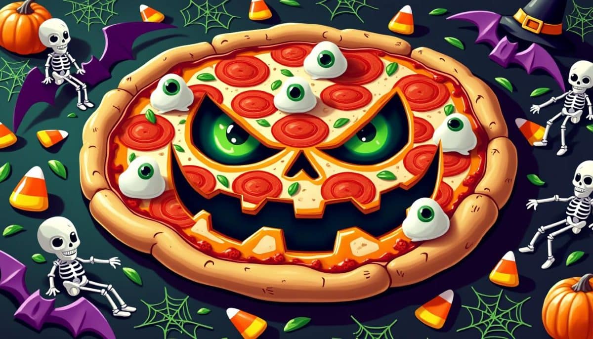 discover spooktacular halloween pizzas with monstrous shapes and creative toppings! perfect for parties, fun family nights, and delighting kids and adults alike. turn your halloween into a tasty celebration with these unique pizza ideas.