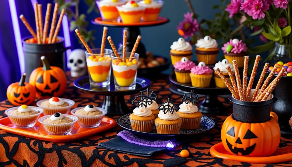 discover spooktacular ideas for halloween snack and dessert bar displays and decorations! get inspired with creative setups, themed treats, and festive decor to make your halloween party unforgettable.