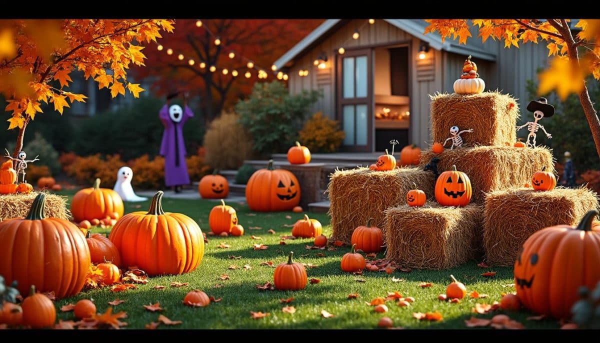 discover creative ways to use hay bales for halloween decorations, both indoors and outdoors. find tips, inspiration, and diy ideas to make your spooky season festive and fun with hay bale setups.