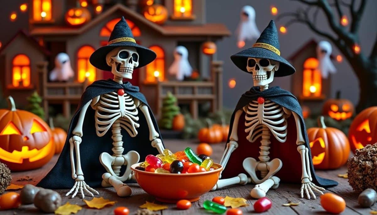 discover life size articulated skeletons perfect for halloween decorations. these fully poseable skeletons are ideal for spooky displays, haunted houses, and creative setups. durable and realistic, they add a chilling touch to your halloween festivities.