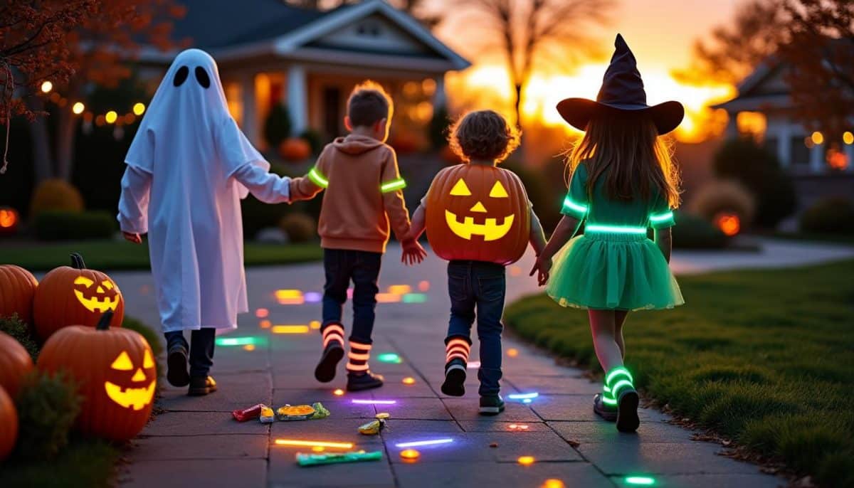 keep your kids safe this halloween with our reflective bands. easy to wear, highly visible, and perfect for trick-or-treating after dark. ensure their safety and peace of mind all night long.