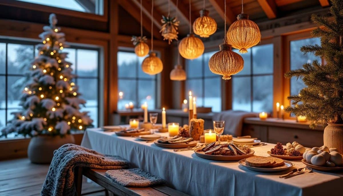 discover the magic of a minimalist nordic holiday! explore 5 scandinavian christmas traditions to bring warmth, coziness, and simple elegance to your festive season.