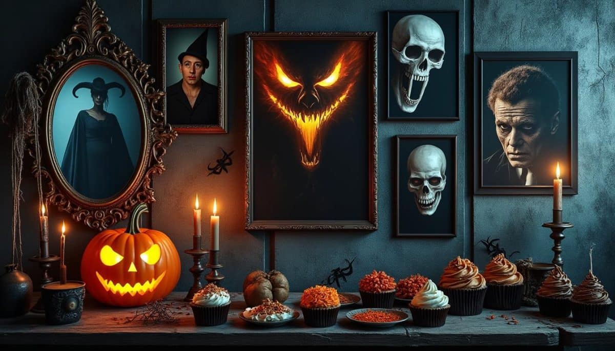 discover spine-chilling halloween portraits and haunted paintings that bring eerie vibes to your decor. perfect for adding a scary touch to your spooky celebrations!