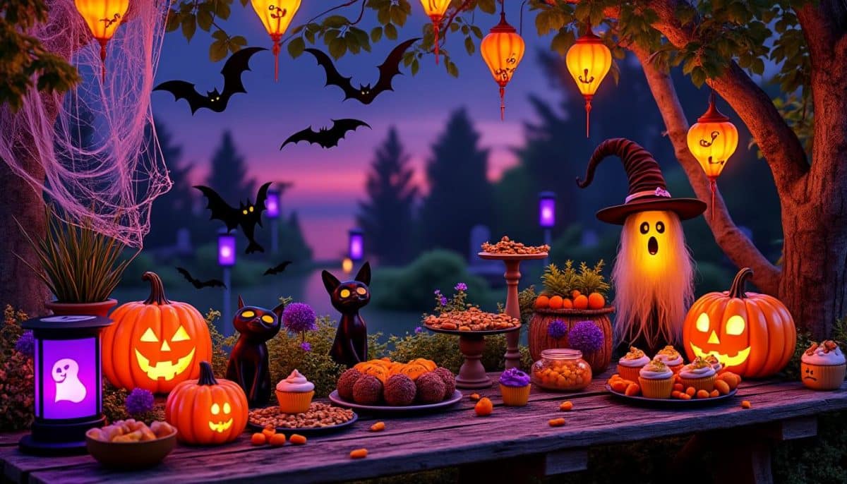 illuminate your garden this halloween with solar and electric lanterns. discover energy-efficient and spooky outdoor lighting ideas for a festive atmosphere.