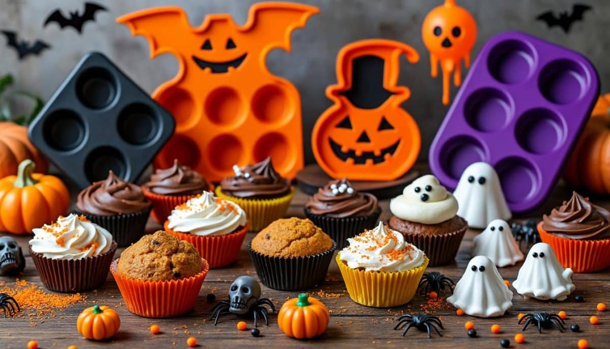 discover unique special shape halloween muffin tins to make your spooky treats stand out! perfect for parties and baking fun with festive designs. shop now for creative halloween baking ideas.