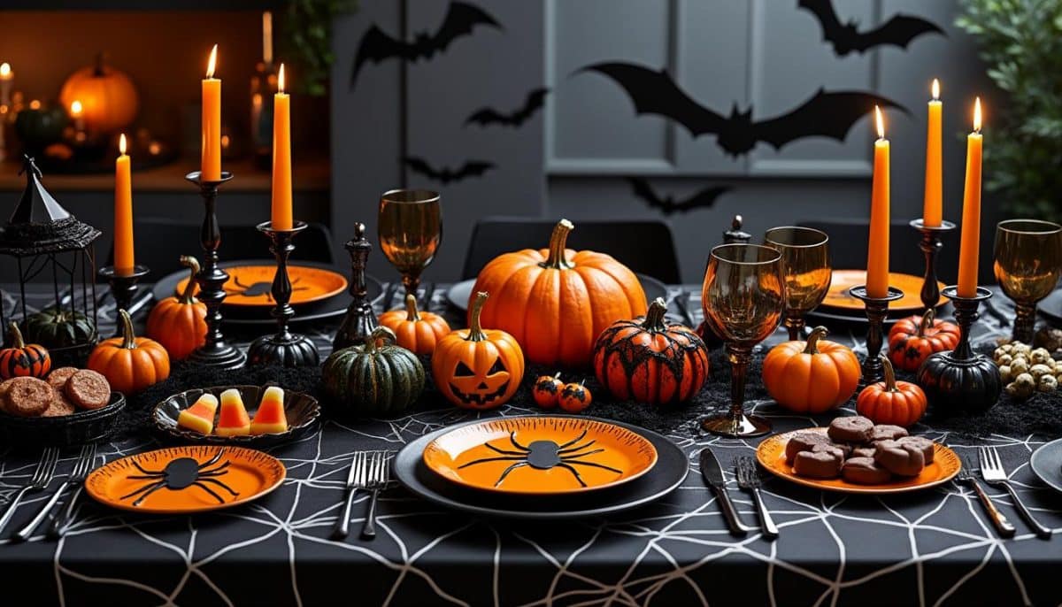 add spooky flair to your halloween party with our spider web table runners. perfect for any festive table, these stylish and durable runners instantly create a creepy-chic atmosphere for your holiday gatherings.