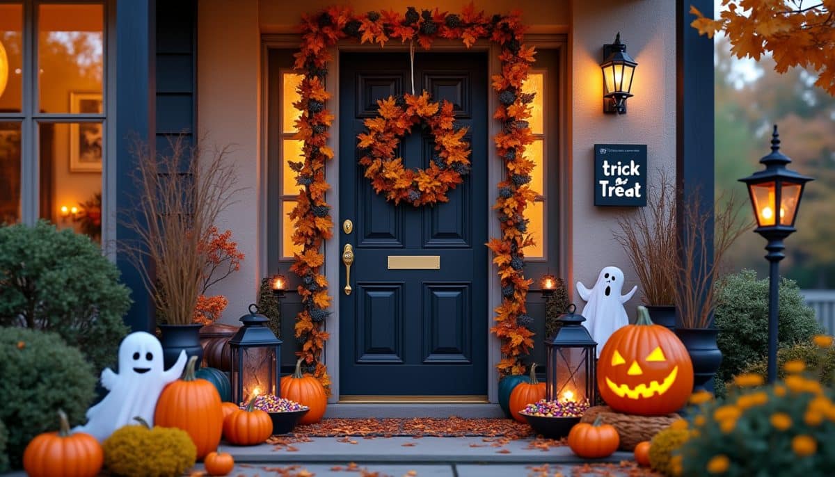 discover creative and spooky halloween front door decoration ideas to impress your guests and trick-or-treaters. make your entrance both welcoming and frightfully festive with these easy diy tips.