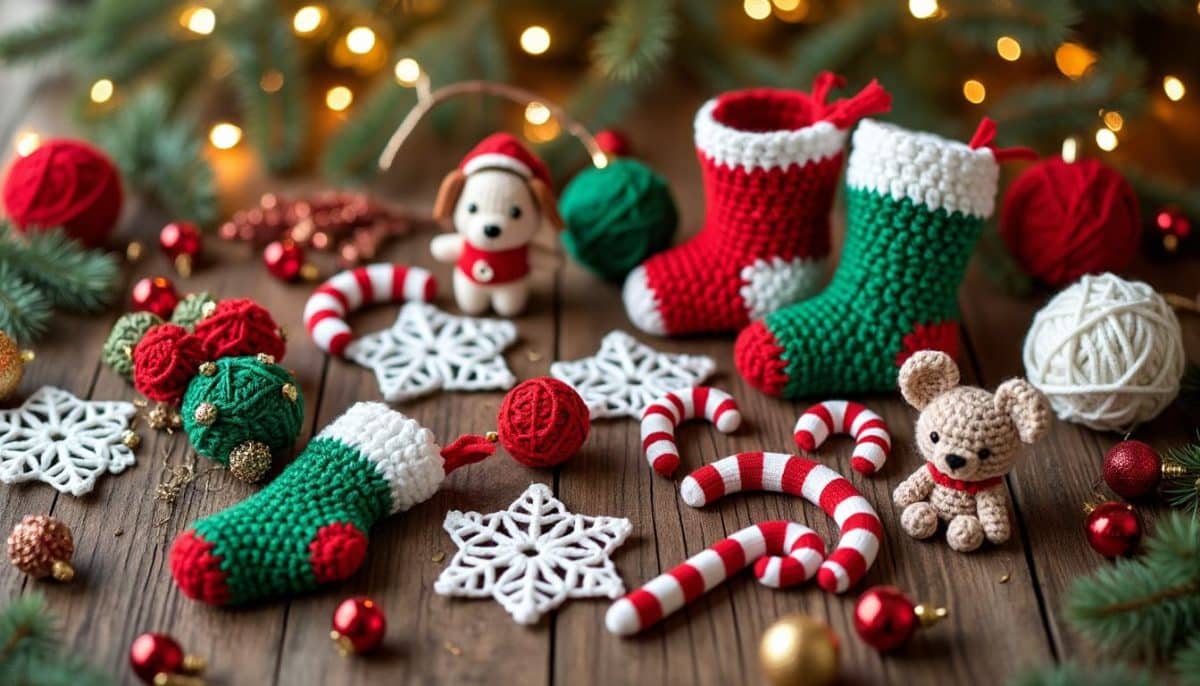 discover easy and festive christmas crochet patterns perfect for beginners. create quick and charming holiday gifts with simple step-by-step instructions.