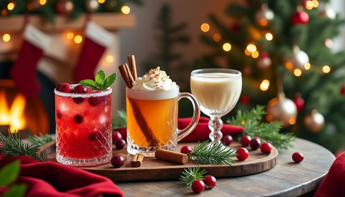 discover three signature christmas cocktails perfect for your holiday party. impress your guests with festive drinks that bring seasonal cheer and delicious flavors to your celebrations.