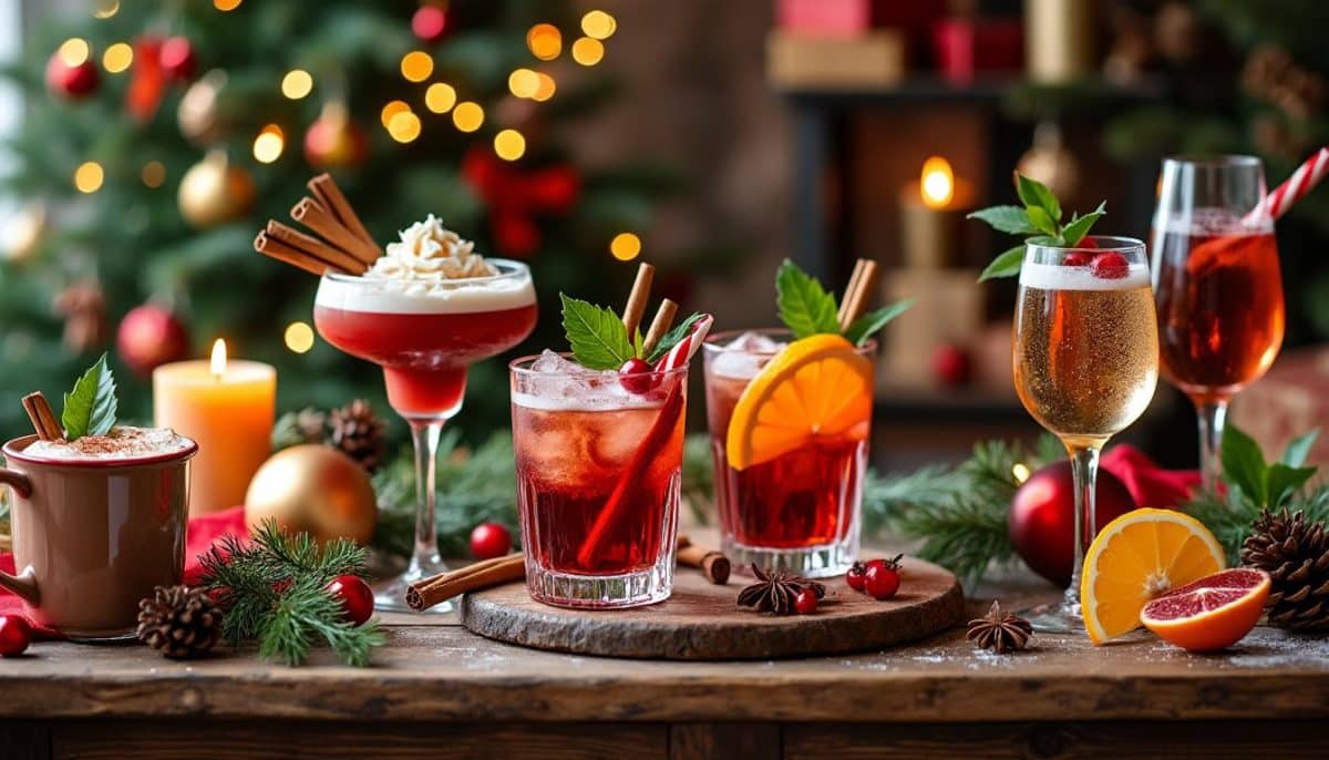 discover delightful christmas drinks perfect for every festive party. from classic eggnog to sparkling holiday cocktails, find recipes to make your celebrations merry and bright.