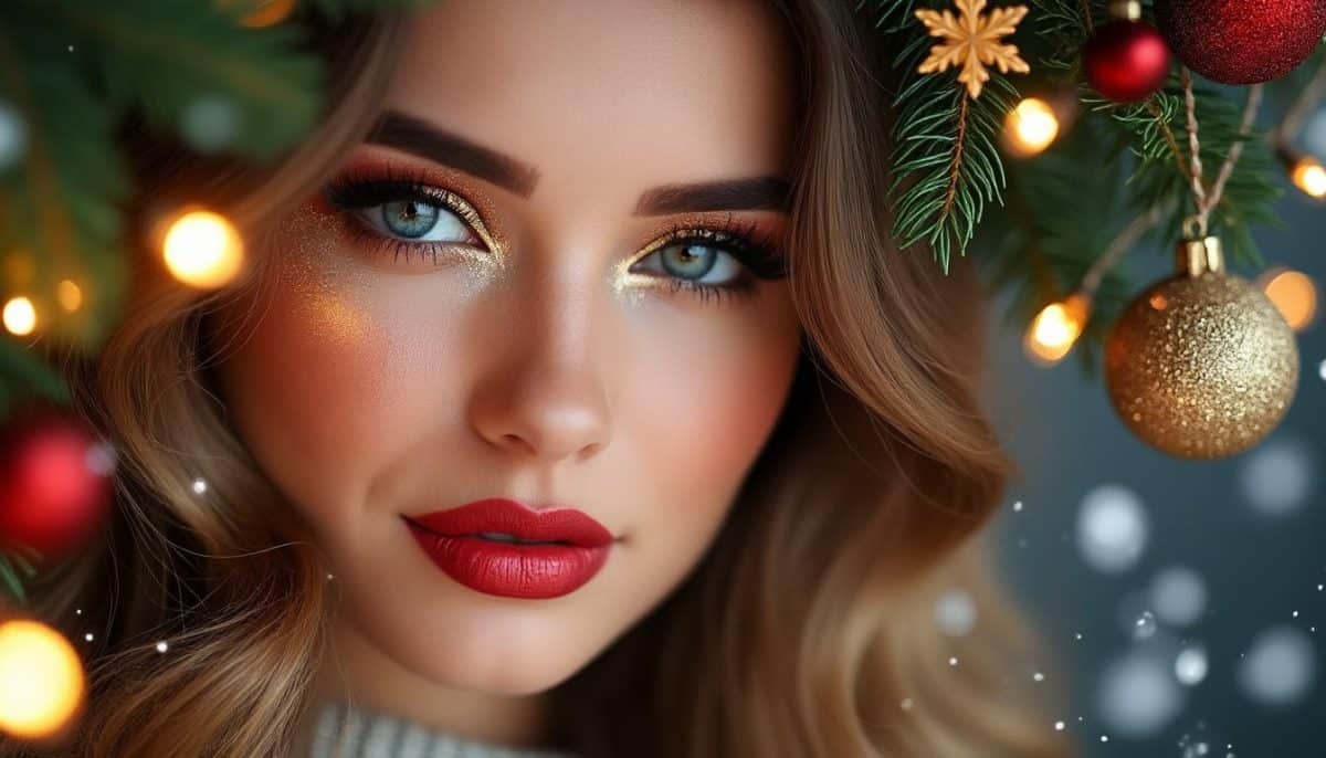 discover dazzling christmas makeup ideas to make your festive looks sparkle and shine. perfect for holiday parties and celebrations.