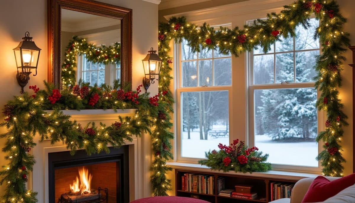 discover creative and festive places to hang your christmas swags beyond the traditional door display. elevate your holiday decor with unique swag ideas for every room.