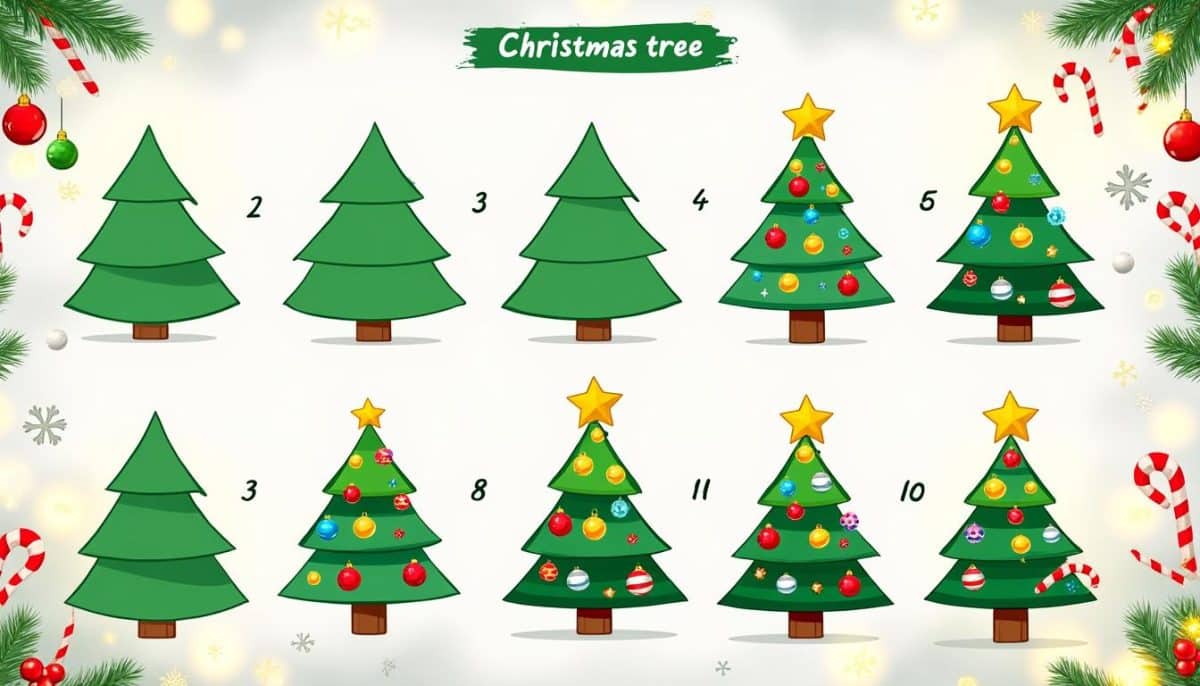 learn how to draw a christmas tree with this easy step-by-step guide. perfect for beginners and kids, create festive art in no time!