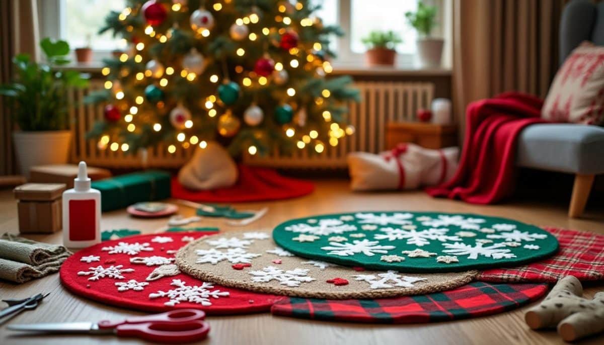 discover budget-friendly christmas tree skirt diy projects under $20. get creative ideas, step-by-step instructions, and money-saving tips for festive holiday decorating!