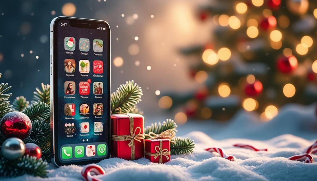 personalize your iphone home screen this holiday season with christmas widgets. add festive cheer and customize your device with unique, seasonal designs.