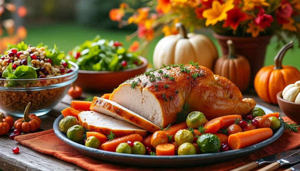 discover delicious and healthy thanksgiving recipes featuring lighter options that don't compromise on flavor. perfect for a guilt-free holiday feast!