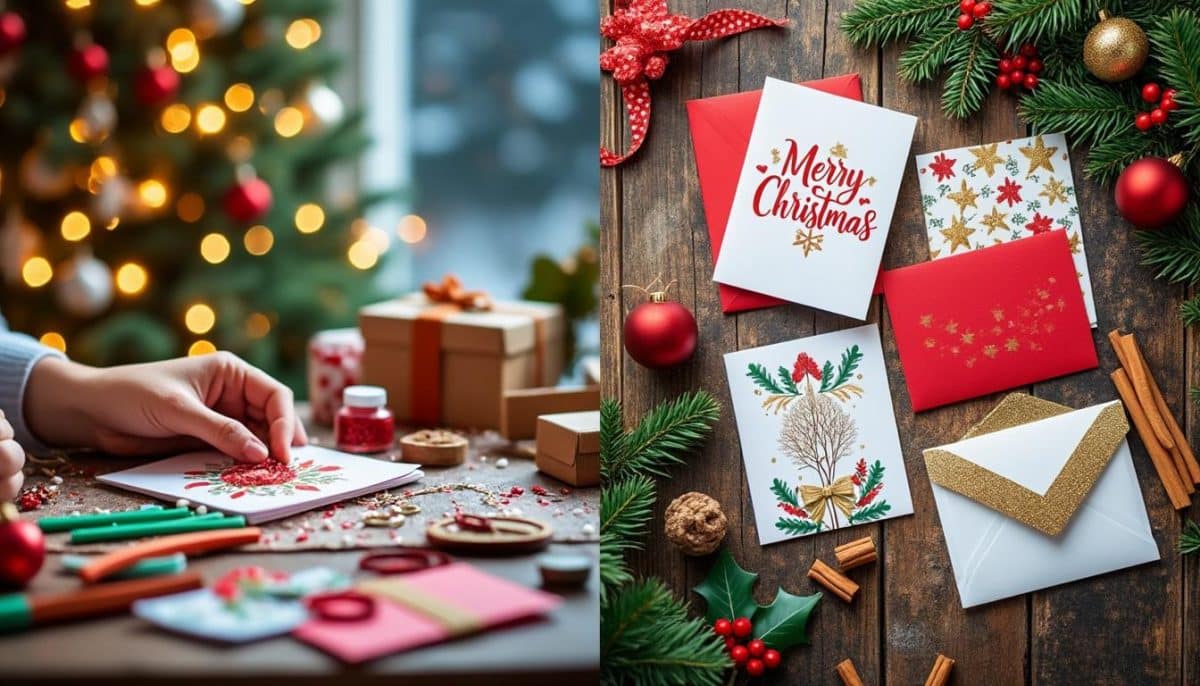 explore creative diy ideas and convenient store-bought options for merry christmas cards to spread holiday cheer in style.