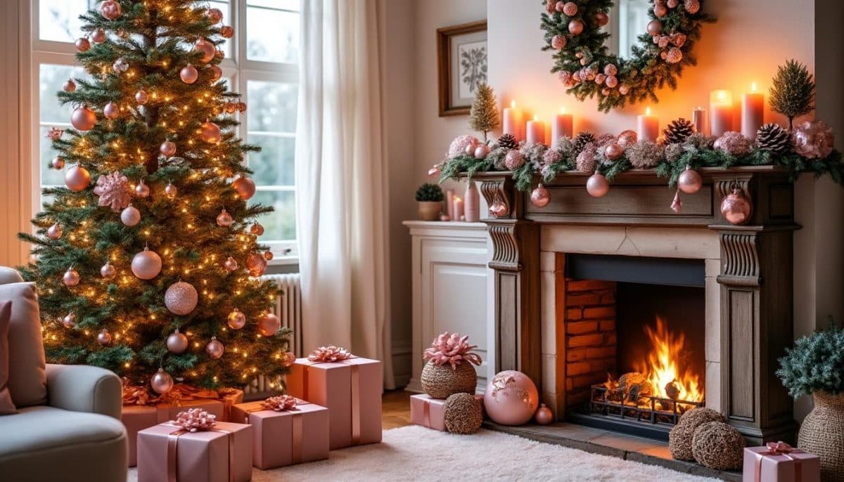 discover unique pink christmas decoration ideas in soft blush tones to create a festive and elegant holiday atmosphere. perfect for adding a touch of warmth and style to your celebrations.
