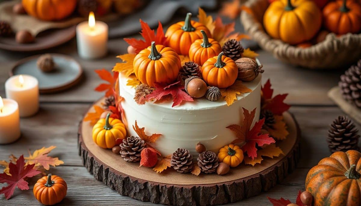 discover stunning thanksgiving cake designs to make your holiday table unforgettable. explore creative and festive ideas perfect for celebrating with family and friends.