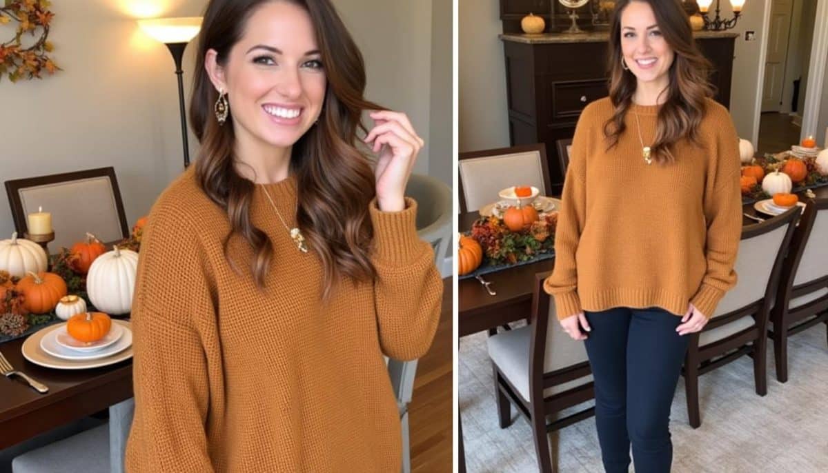 discover stylish and comfortable thanksgiving dinner outfit ideas to look your best for the festive feast. tips on what to wear for a cozy and elegant holiday gathering.