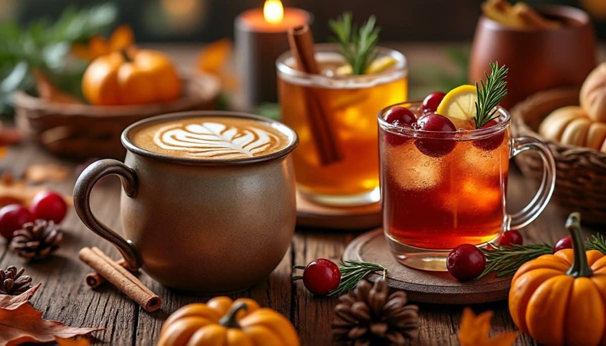 discover the perfect thanksgiving drinks to complement your feast, from festive cocktails to cozy non-alcoholic beverages that enhance every bite.