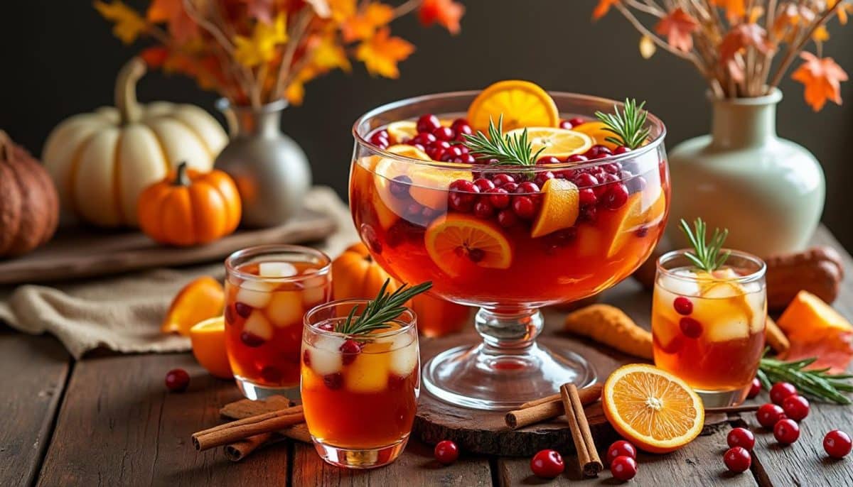 discover a delicious thanksgiving punch recipe perfect for serving a large crowd. this festive party drink combines flavorful ingredients to keep your guests refreshed and celebrating all season long.
