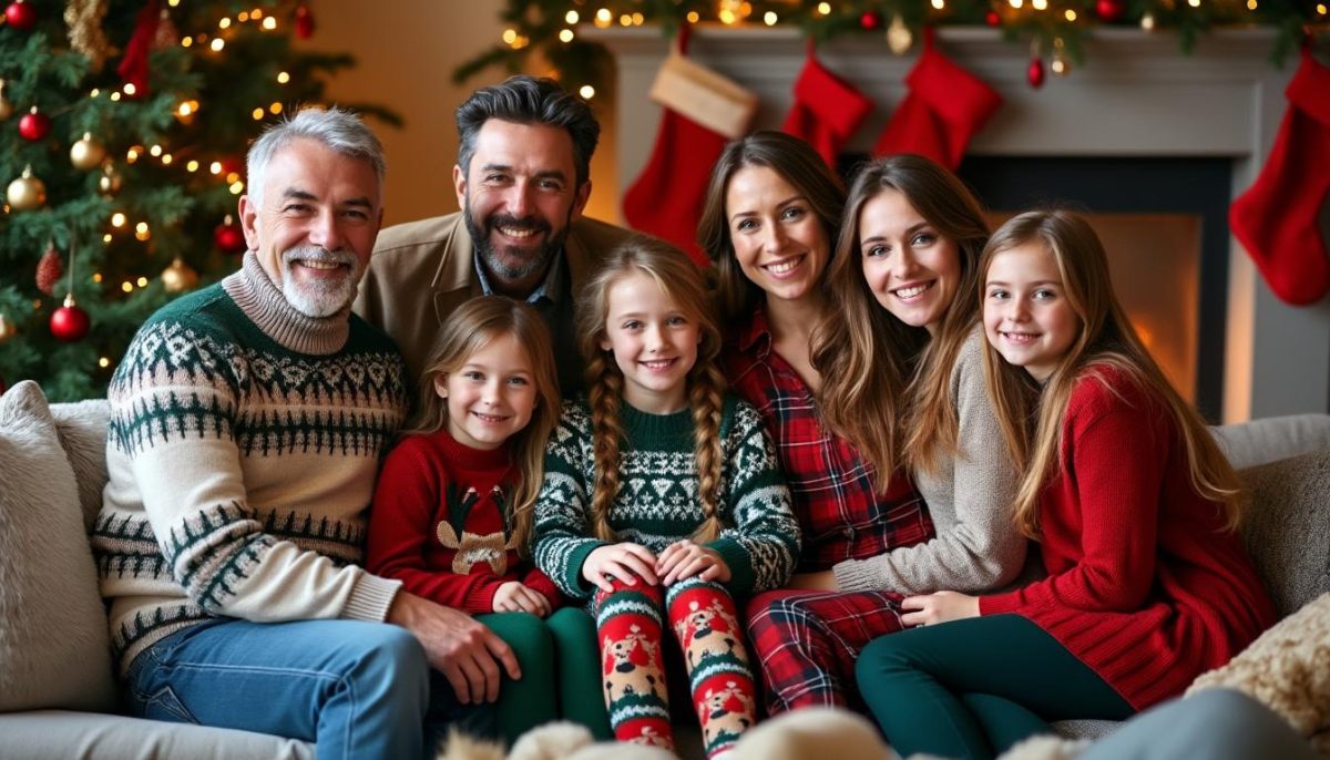 discover stylish and coordinated family christmas pictures outfits to create perfect holiday memories. tips and ideas for matching looks that shine in every festive photo.